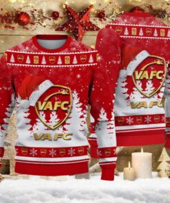 Pull de Noël moche Valenciennes FC – Ugly Christmas Sweater