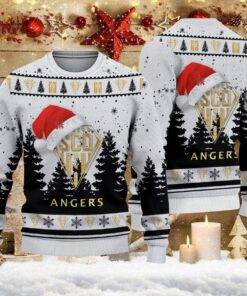 Pull de Noël moche Angers SCO – Ugly Christmas Sweater