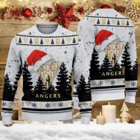 Pull de Noël moche Angers SCO – Ugly Christmas Sweater
