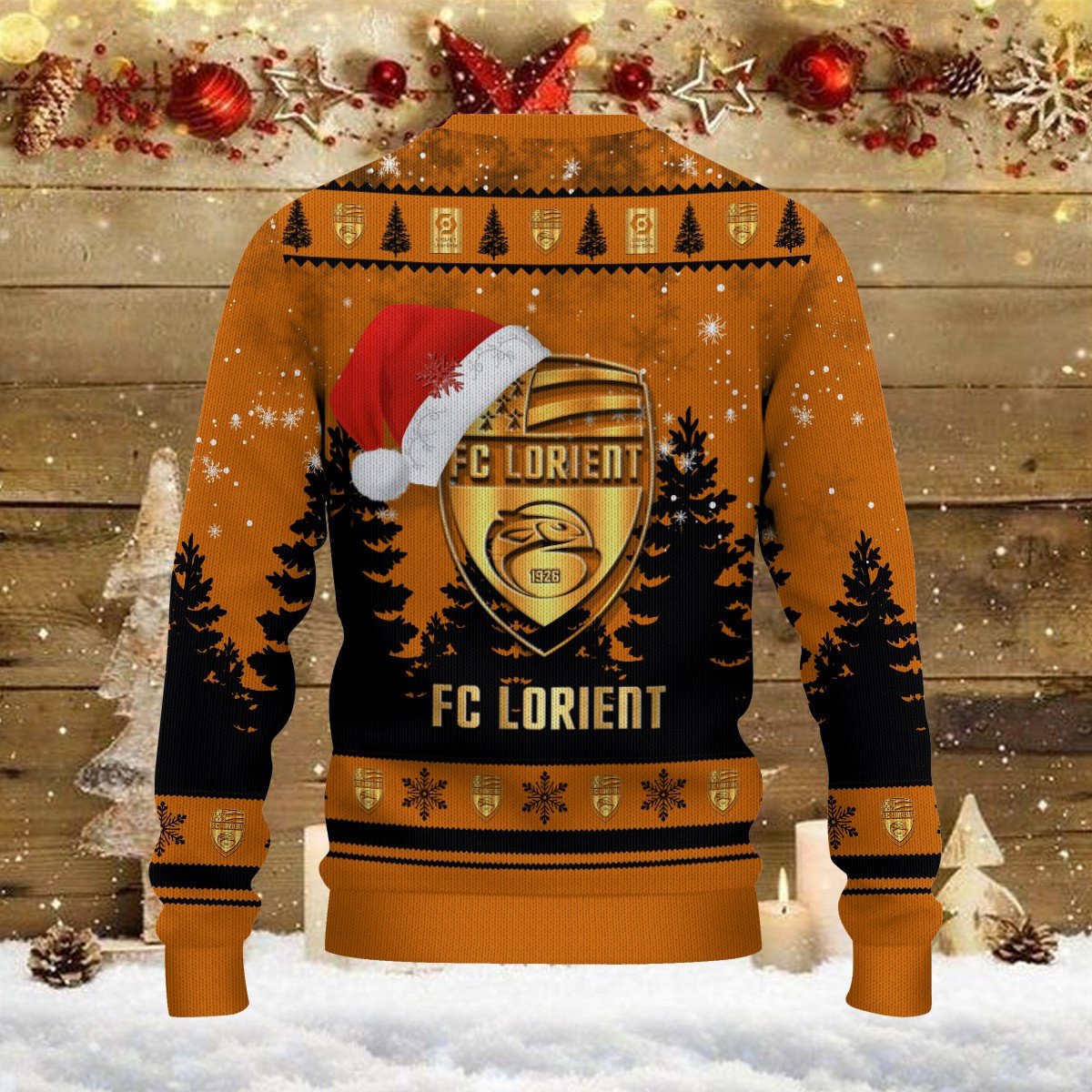 Pull de Noël moche FC Lorient – Ugly Christmas Sweater – Image 3