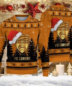 Pull de Noël moche FC Lorient – Ugly Christmas Sweater
