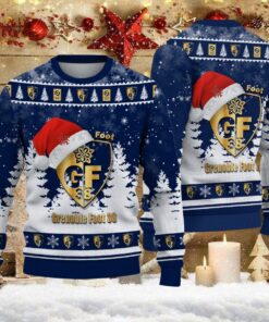 Pull de Noël moche Grenoble Foot 38 – Ugly Christmas Sweater