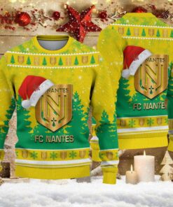 Pull de Noël moche FC Nantes – Ugly Christmas Sweater