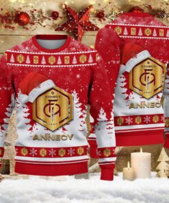 Pull de Noël moche FC Annecy – Ugly Christmas Sweater