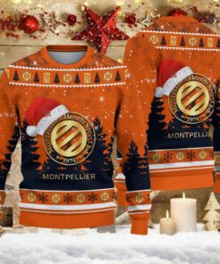 Pull de Noël moche Montpellier HSC – Ugly Christmas Sweater