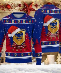 Pull de Noël moche SM Caen – Ugly Christmas Sweater