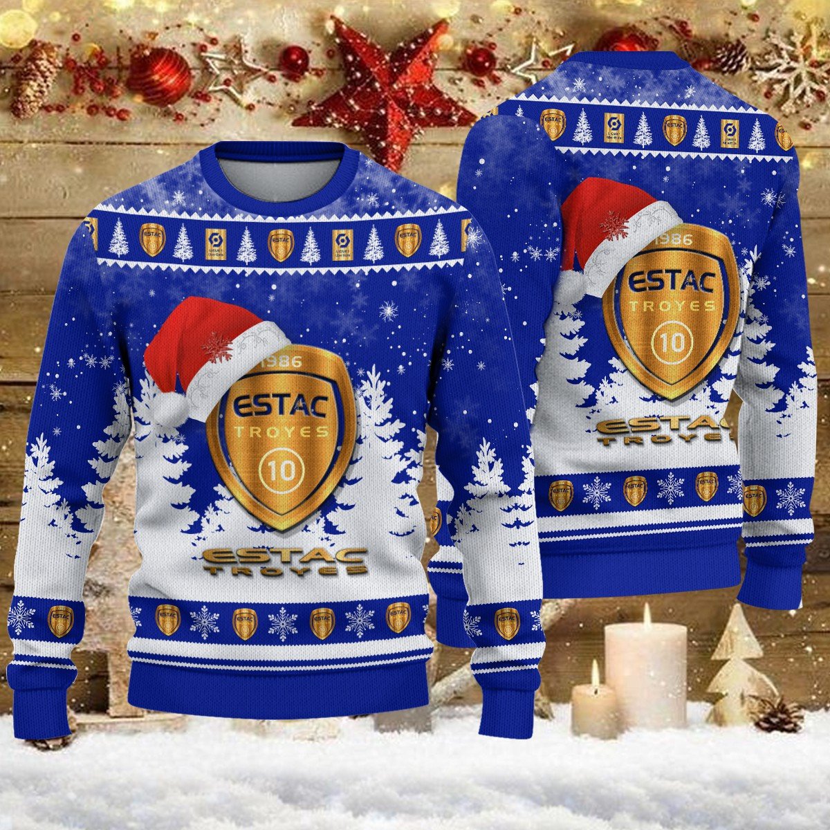 Pull de Noël moche ESTAC Troyes – Ugly Christmas Sweater