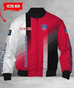 Blouson bomber Stade Aurillacois Cantal Auvergne