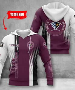 Sweat à capuche Union Bordeaux Bègles