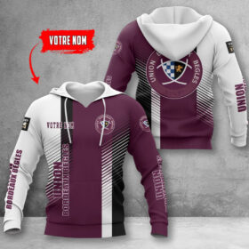 Sweat à capuche Union Bordeaux Bègles