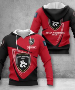 Sweat à capuche Rouen Normandie Rugby