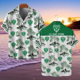 Chemise hawaïenne AS Saint-Étienne