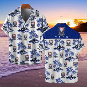 Chemise hawaïenne Stade Malherbe Caen