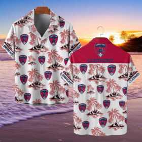 Chemise hawaïenne Clermont Foot 63