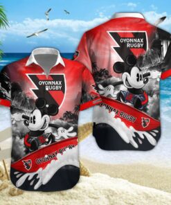 Chemise hawaïenne Oyonnax Rugby