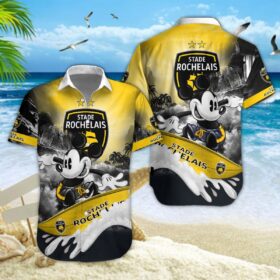 Chemise hawaïenne Stade Rochelais
