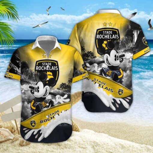Chemise hawaïenne Stade Rochelais