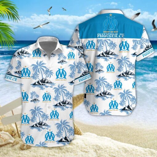 Chemise hawaïenne Olympique de Marseille