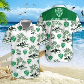 Chemise hawaïenne AS Saint-Étienne