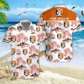 Chemise hawaïenne Stade Lavallois MFC