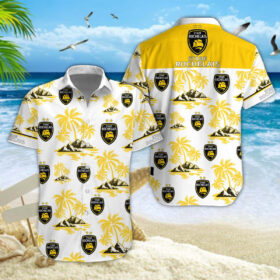 Chemise hawaïenne Stade Rochelais