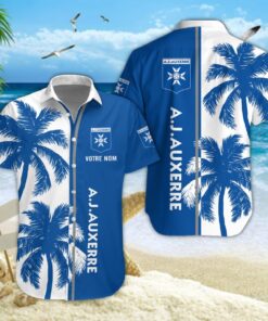 Chemise hawaïenne AJ Auxerre