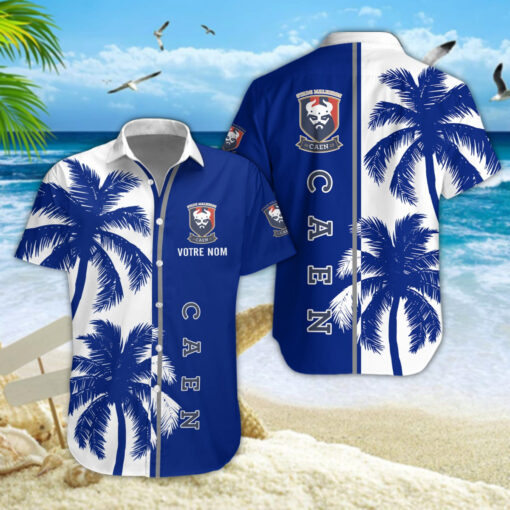 Chemise hawaïenne Stade Malherbe Caen