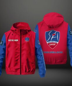 Veste coupe-vent Stade Aurillacois Cantal Auvergne