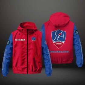 Veste coupe-vent Stade Aurillacois Cantal Auvergne