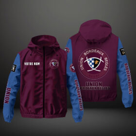 Veste coupe-vent Union Bordeaux Bègles