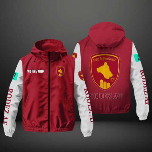 Veste coupe-vent Rodez Aveyron Football