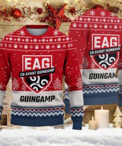 Pull de Noël moche En Avant Guingamp – Ugly Christmas Sweater