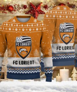 Pull de Noël moche FC Lorient – Ugly Christmas Sweater