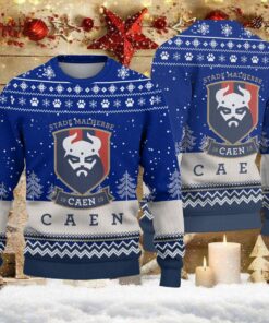 Pull de Noël moche SM Caen – Ugly Christmas Sweater