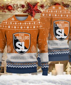 Pull de Noël moche Stade Lavallois – Ugly Christmas Sweater