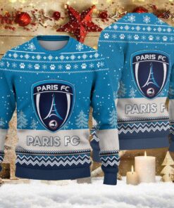 Pull de Noël moche Paris FC – Ugly Christmas Sweater
