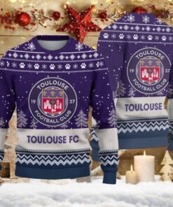 Pull de Noël moche Toulouse FC – Ugly Christmas Sweater