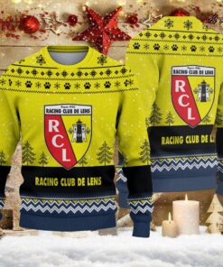 Pull de Noël moche RC Lens – Ugly Christmas Sweater