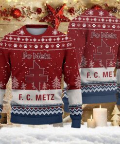 Pull de Noël moche FC Metz – Ugly Christmas Sweater