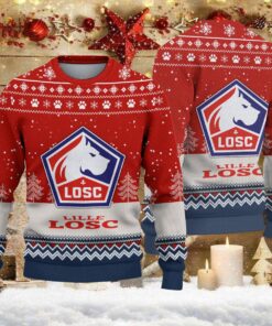 Pull de Noël moche LOSC Lille – Ugly Christmas Sweater
