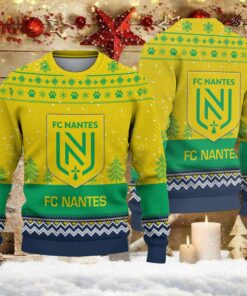 Pull de Noël moche FC Nantes – Ugly Christmas Sweater