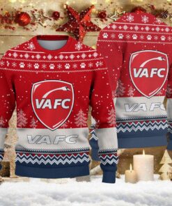 Pull de Noël moche Valenciennes FC – Ugly Christmas Sweater