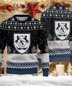 Pull de Noël moche Amiens SC – Ugly Christmas Sweater