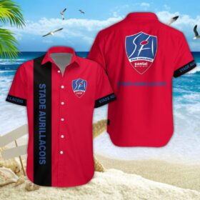 Chemise hawaïenne Stade Aurillacois Cantal Auvergne