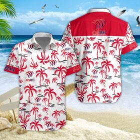 Chemise hawaïenne AS Beziers Herault