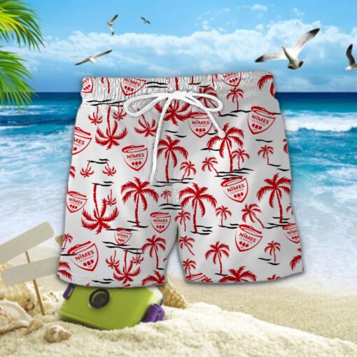 Chemise hawaïenne Nîmes Olympique – Image 2