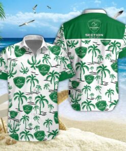 Chemise hawaïenne Section Paloise