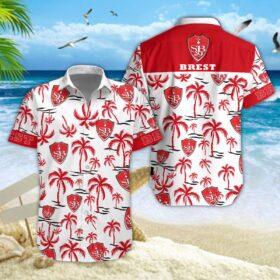 Chemise hawaïenne Stade Brestois 29