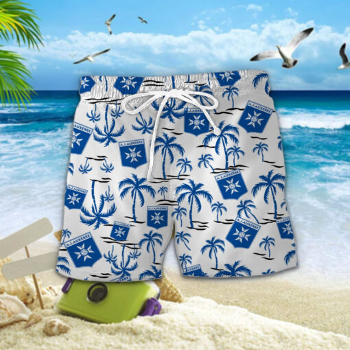 Chemise hawaïenne AJ Auxerre – Image 2