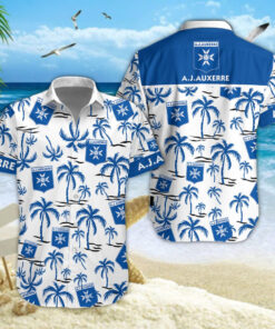 Chemise hawaïenne AJ Auxerre